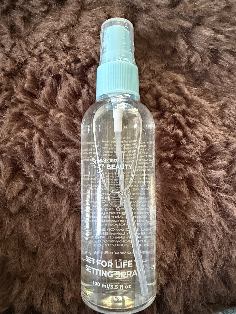 Set For Life Setting Spray - Clear with Light Blue Cap